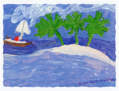 All Occasion Greeting Cards - Painting (500x500), Png Download