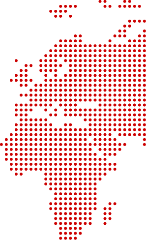 Europe-red - Crochet Bookmark Filet (297x488), Png Download