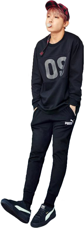 #bts Png #bts #bts Puma #bangtan Boys #bangtan #bangtan - Jhope Standing (306x763), Png Download