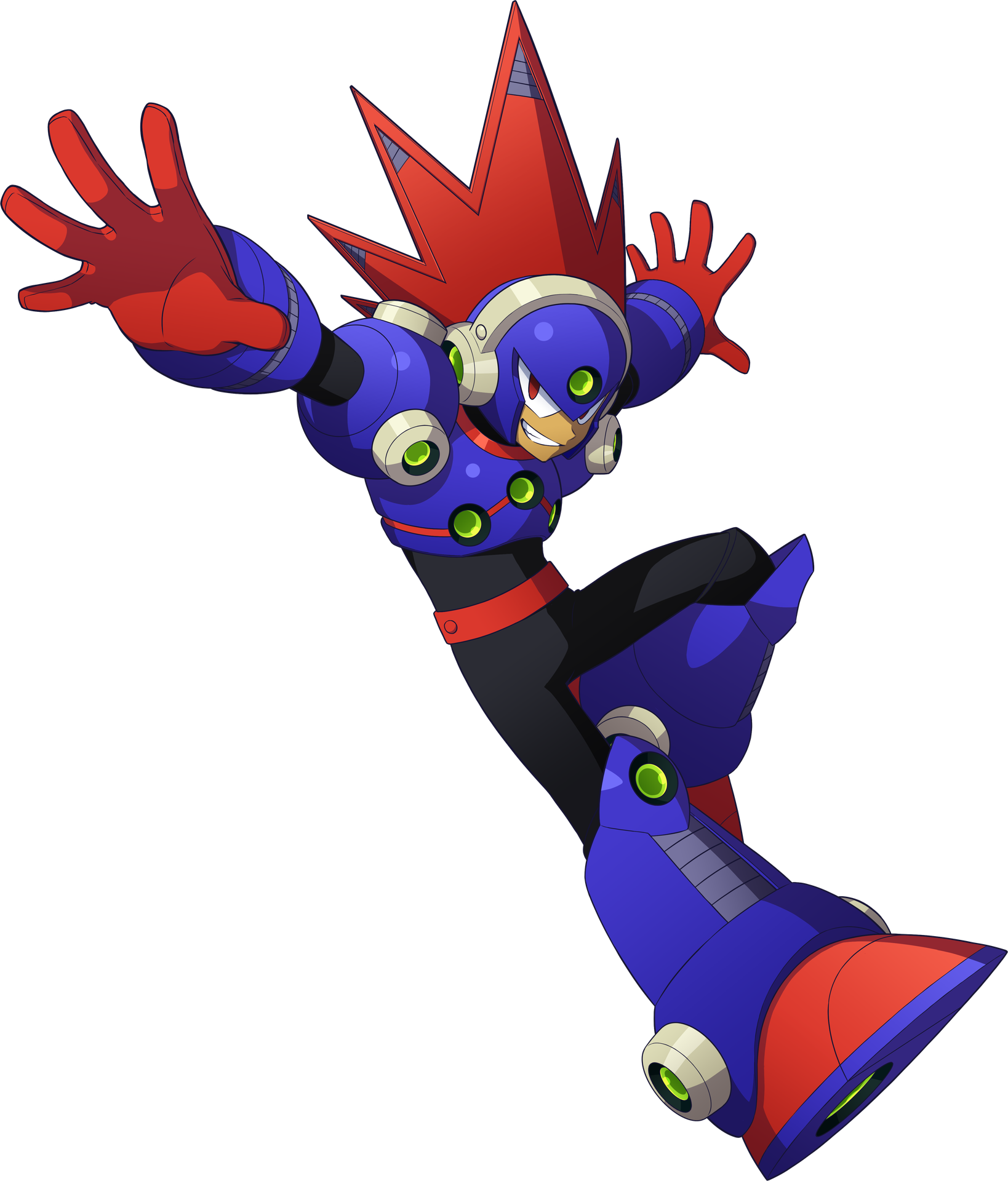 New Mega Man 11 Details Revealed - Mega Man 11 Robot Masters (383x450), Png Download