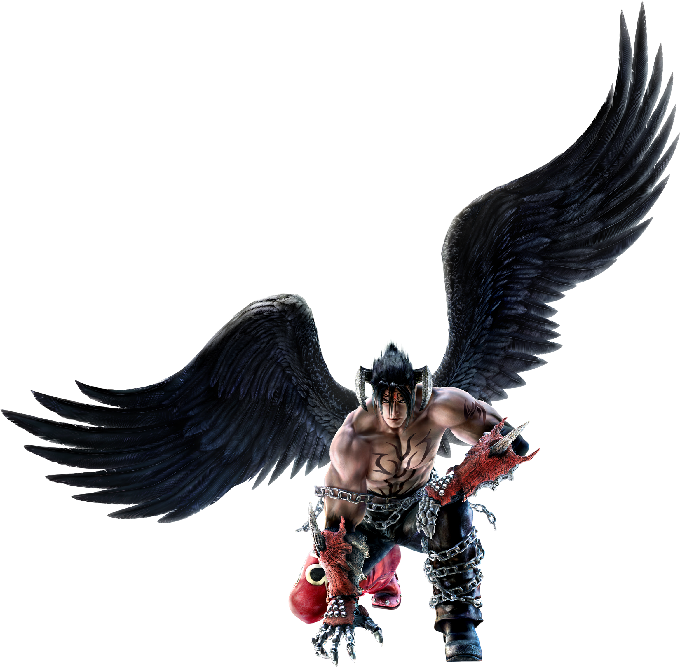 Full-body Cg Art Image - Devil Jin Tekken (2611x2400), Png Download
