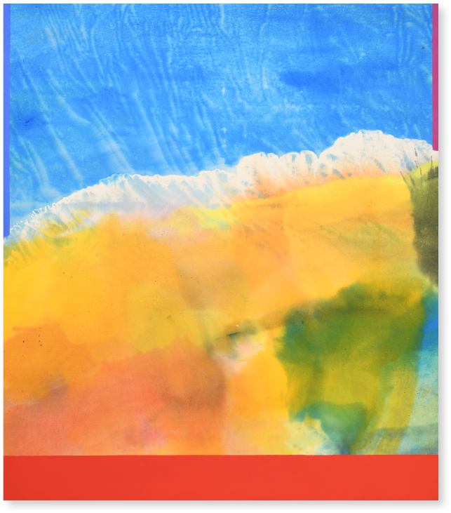 Download Th Long Road, 2015 • Acrylic On Canvas • 88 X 72 Inches