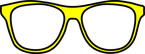 Yellow Glasses Clip Art At Clipartimage Clip Art Yellow Sunglasses Full Size Png Download Seekpng