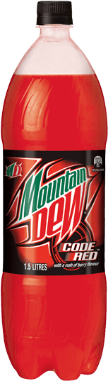 5l Mountain Dew Code Red - Mountain Dew Drink Red (800x550), Png Download
