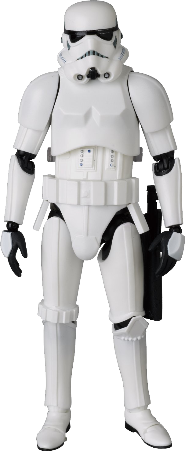 Stormtrooper Png Image - Medicom Mafex Star Wars: Stormtrooper (606x1471), Png Download