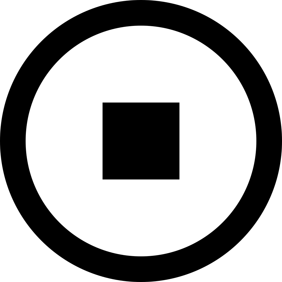 Stop Button Circular Symbol Svg Png Icon Free Download - L7 Band Logo (980x980), Png Download