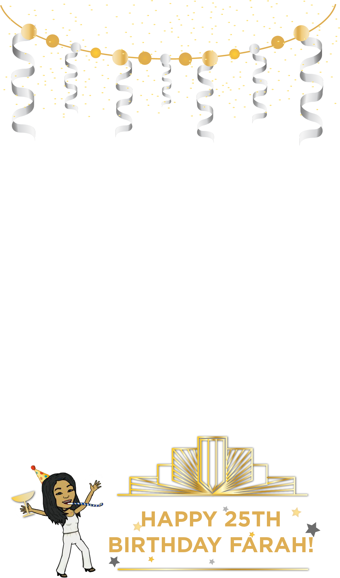 Filter 4th West Oktoberfest Farah 25th - Snapchat Birthday Filter Png (1135x1927), Png Download