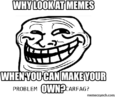 Trollface - Troll Face (500x408), Png Download
