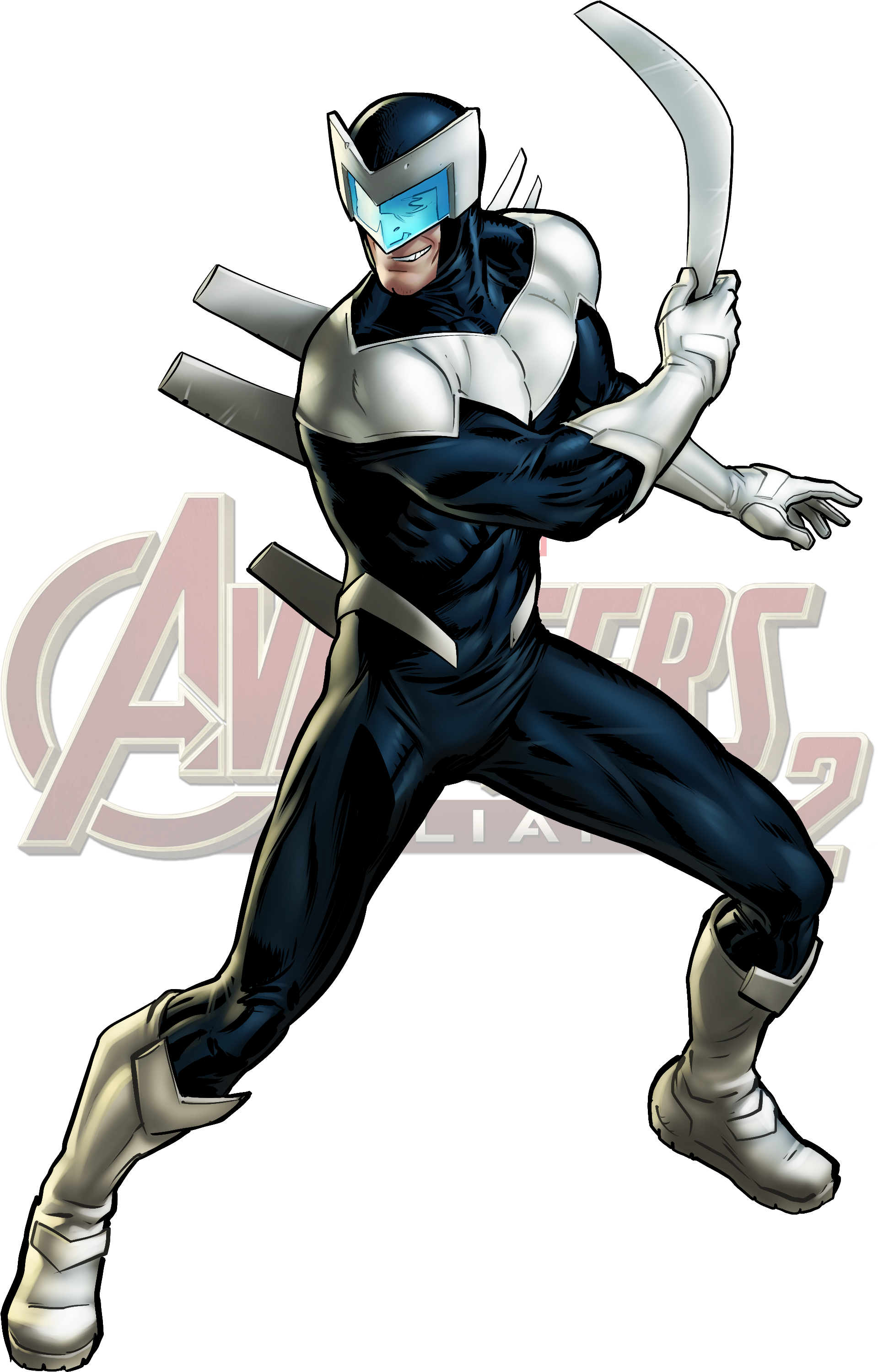 Boomerang Avenger Aliance Artwork - Avengers Alliance Boomerang (2009x3080), Png Download