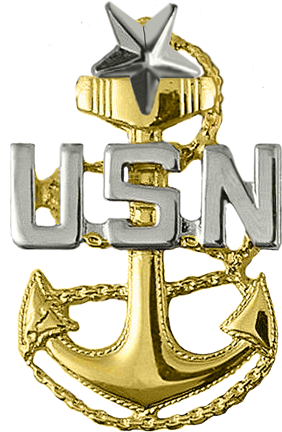 Anachoret Clipart Chief Petty Officer - Senior Chief Petty Officer Insignia (578x886), Png Download