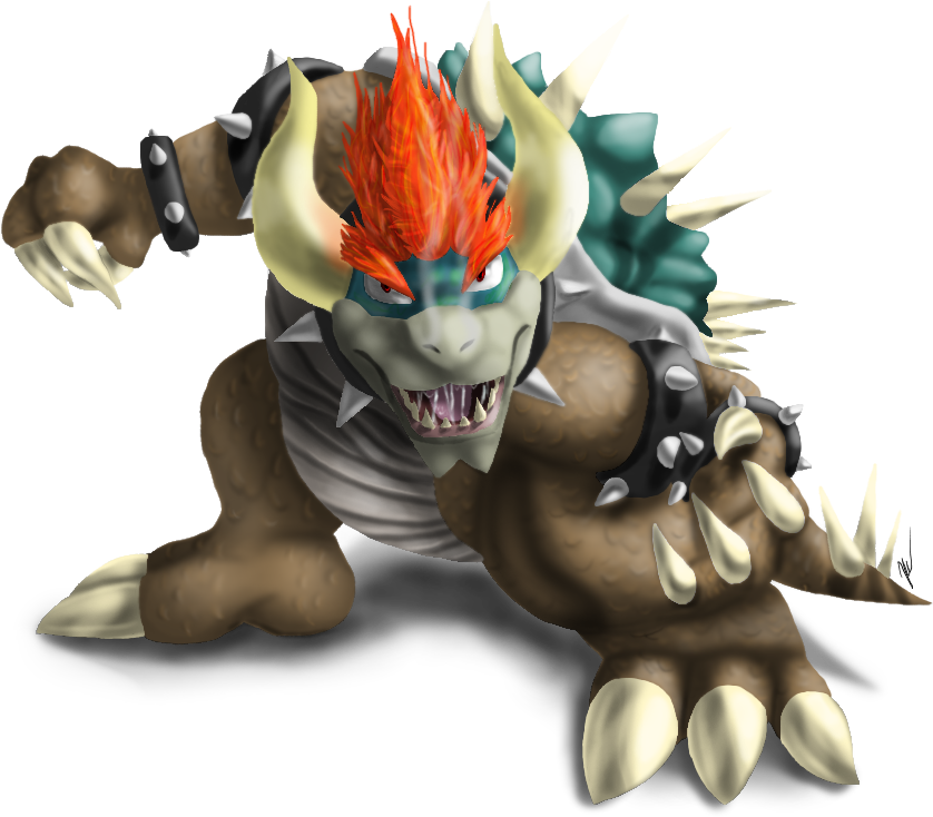 Giga Bowser - Super Smash Bros Ultimate Giga Bowser (845x740), Png Download