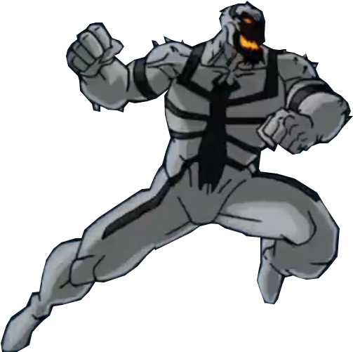 Venom Drawing Ultimate Spiderman - Anti Venom Ultimate Spiderman (526x585), Png Download