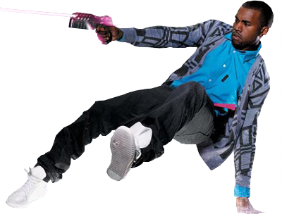 Share This Image - Transparent Png Kanye West (400x304), Png Download