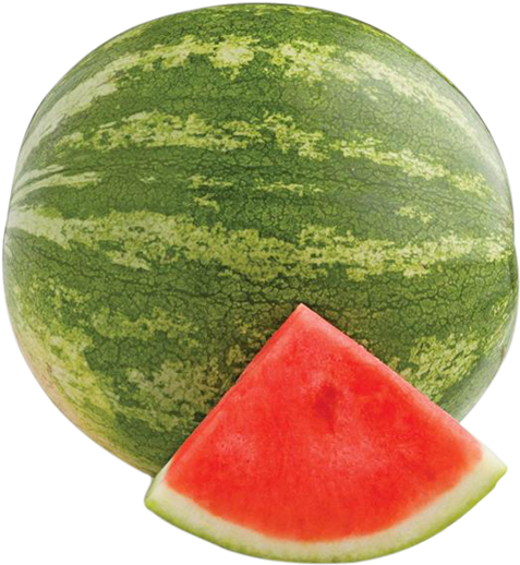 Image Stock Locally Grown Seedless Watermelon - Watermelon (554x600), Png Download