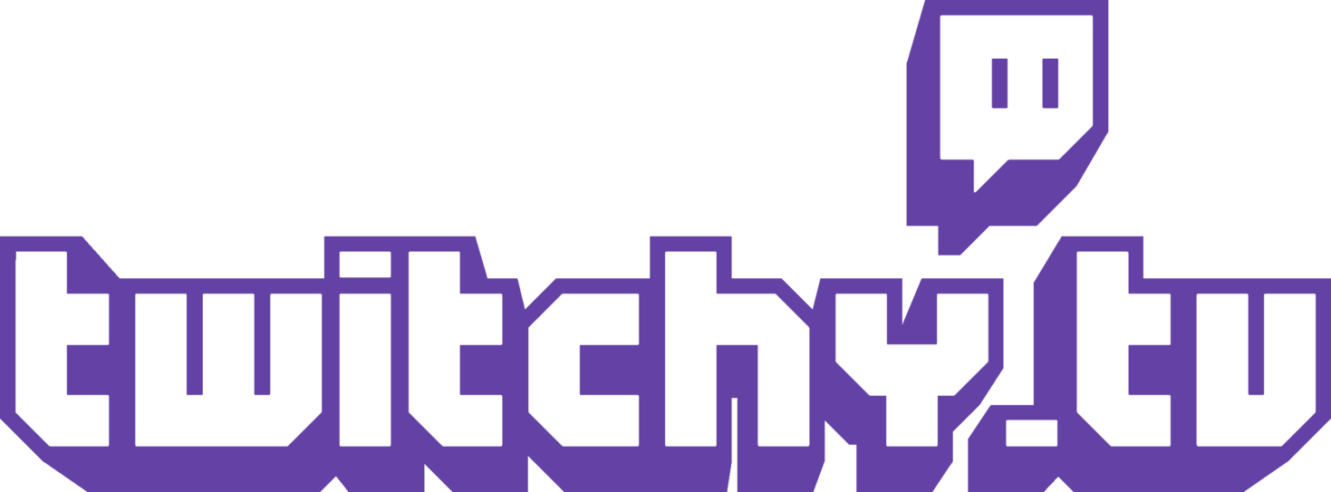Image Twitch Logo Png - Twitch Tv Logo Transparent (1469x543), Png Download