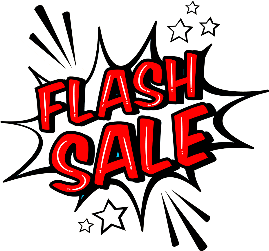 Flash Sale Vectors Png - Flash Sale Transparent Background (1024x1024), Png Download