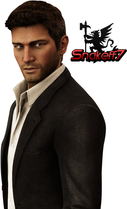 Nathan Drake Png Hd - Nathan Drake Uncharted 3 Suit (534x720), Png Download