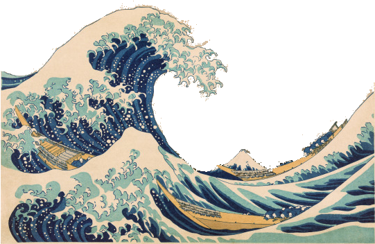 Japanese Painting 19th Century (540x370), Png Download