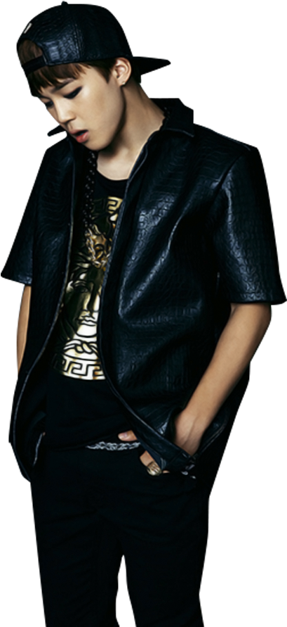 Jimin - Dark And Wild Concept (454x907), Png Download