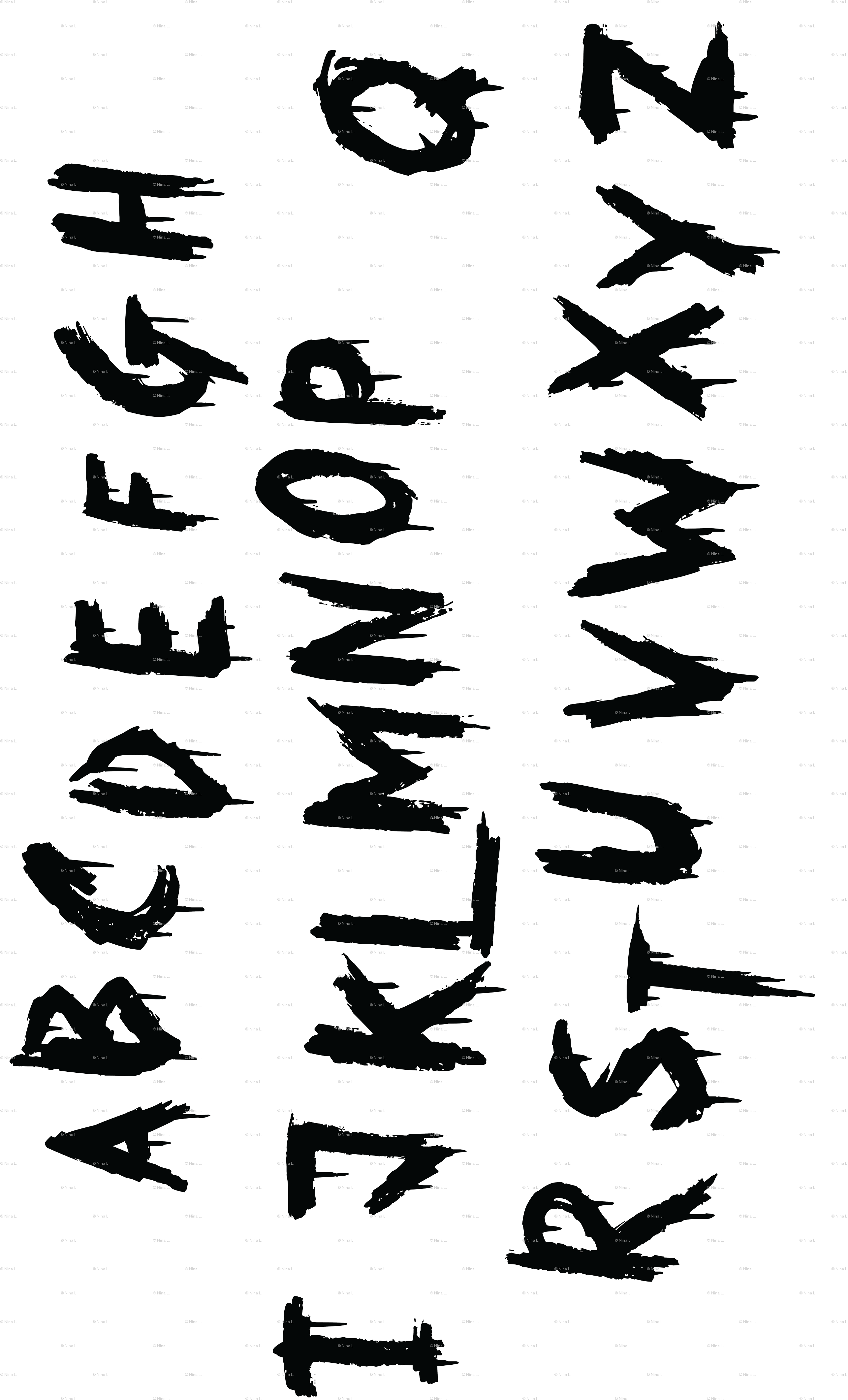 Alphabet Stranger Things Png (2605x4311), Png Download