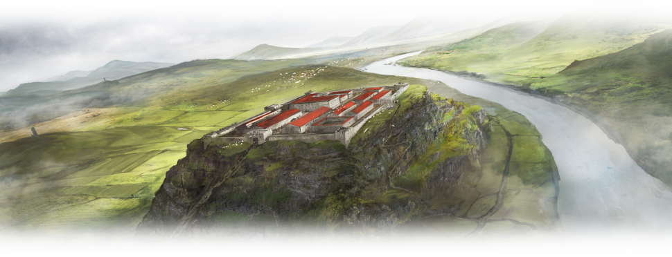 Setting Is Inspired By Late Antiquity And Intended - Aerial Photography (970x372), Png Download