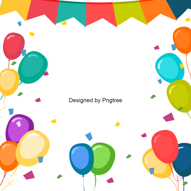 Fondo De Dibujos Animados De Globo - Children's Background Colors (640x640), Png Download