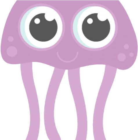 Jellyfish Clipart Transparent Background - Jellyfish Clipart (640x480), Png Download