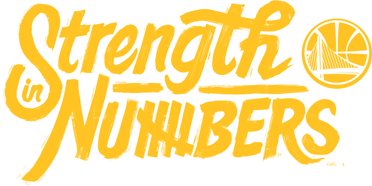 Case Study - Golden State Warriors - Strength In Numbers Button (1300x664), Png Download