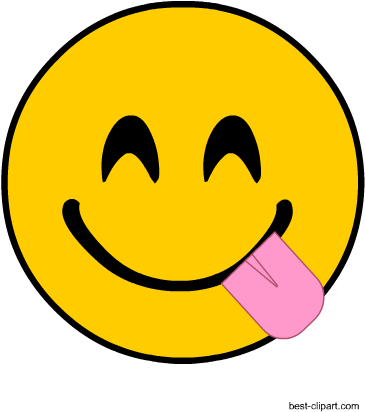 Sticking Tongue Out Emoji Clip Art - Free Printable Emoji Photo Booth Props (450x450), Png Download