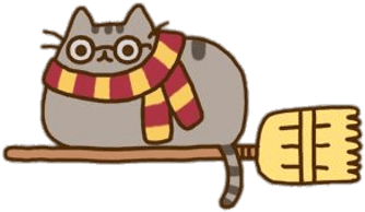 Pusheen Harry Potter - Harry Potter Pusheen (400x400), Png Download