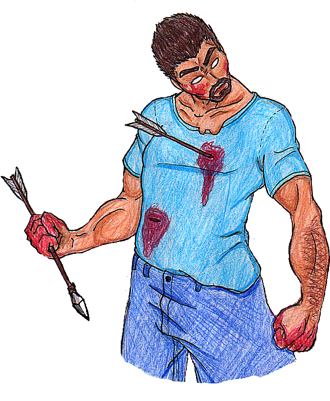 Herobrine By Silentaugust On Deviantart - Fat Herobrine (727x822), Png Download