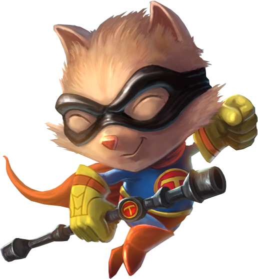 Super Teemo (571x607), Png Download