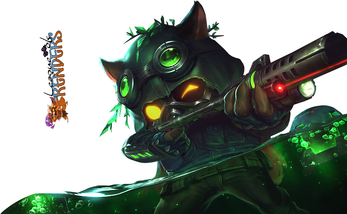 League Of Legends Teemo Skins (1228x766), Png Download