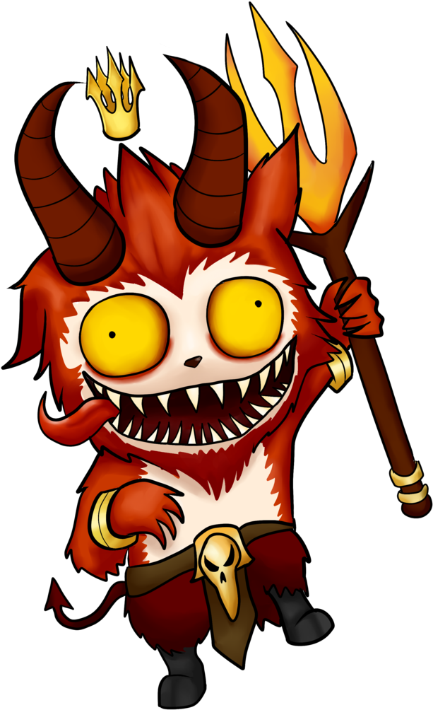 Clip Art Royalty Free Library By Hostcake On Deviantart - Little Devil Teemo Drawing (778x1027), Png Download