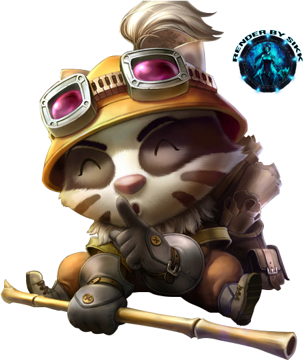 Freeuse By Sikk On Deviantart - League Of Legends Png Teemo (605x531), Png Download