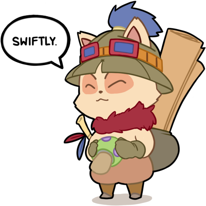 Teemo Chibi By Jaq - Teemo Chibi Png (894x894), Png Download