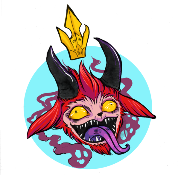 [pw] Little Devil Teemo By Batp0n - Little Devil Teemo Face (600x600), Png Download