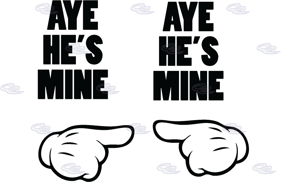 He's Mine Mickey Gay (1013x697), Png Download