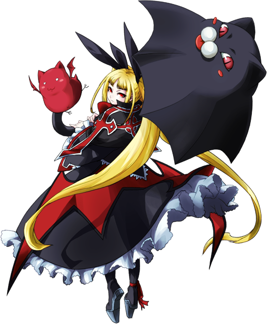 Angelforge Or Officer Megaraptor - Blazblue Rachel Alucard (526x638), Png Download