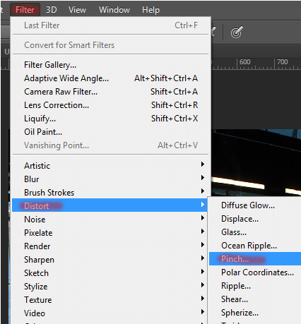 Blurred Layer Must Be Below All The Other Layers With - Photoshop (518x554), Png Download