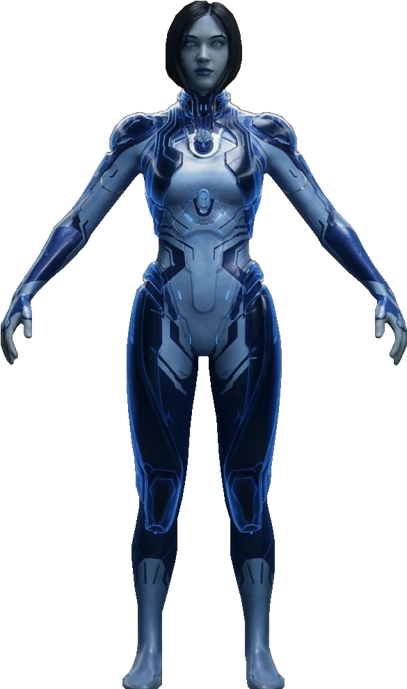 Vector Halo Cortana - Cortana Halo 5 Png (640x1000), Png Download