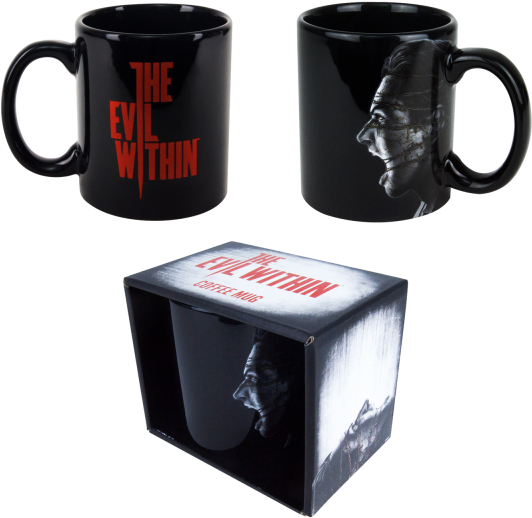 The Bethesda Store Europe - Evil Within Coffee Mug (600x600), Png Download