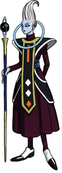 Martian Manhunter Vs Whis - Dragon Ball Whis Png (262x720), Png Download