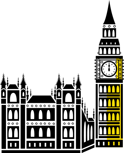 Big Ben - Westminster Vector (416x516), Png Download