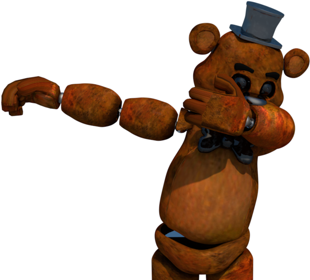 Freddy Fazbear - Freddy Fazbear Dabbing (1024x576), Png Download