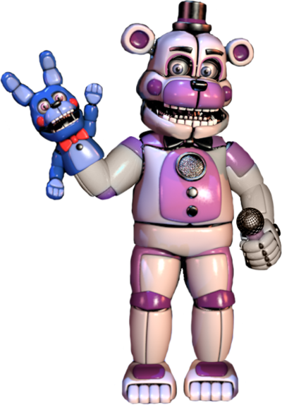 Funtime Freddy Mugshot Edit - Imagenes De Funtime Freddy (400x574), Png Download