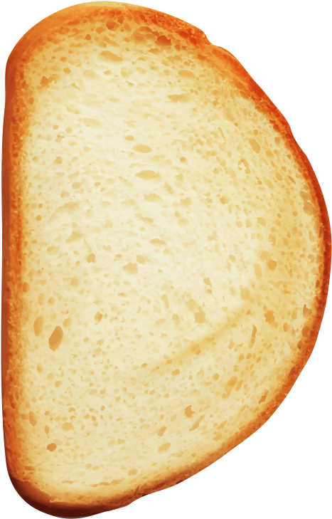 Graphic Freeuse Stock Of Bread Png Free Images Toppng - Slice Of Bread Png (480x738), Png Download