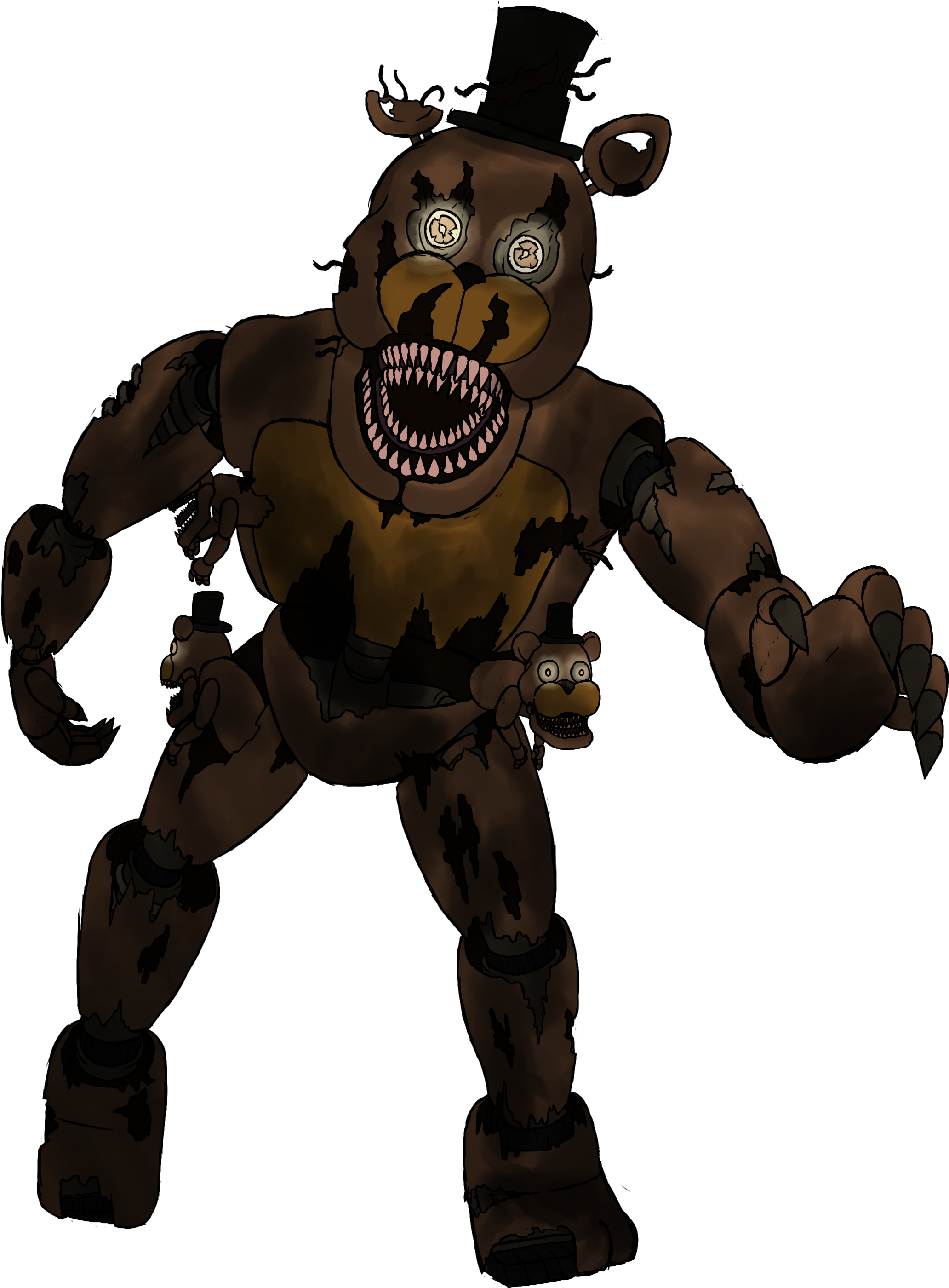 Author Comments - Five Nights At Freddy's (2478x3012), Png Download