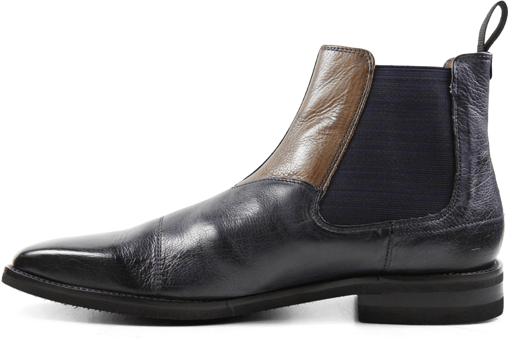 Ankle Boots Freddy 5 Remo Navy Tan Elastic Navy Navy - R. M. Williams (1024x1024), Png Download