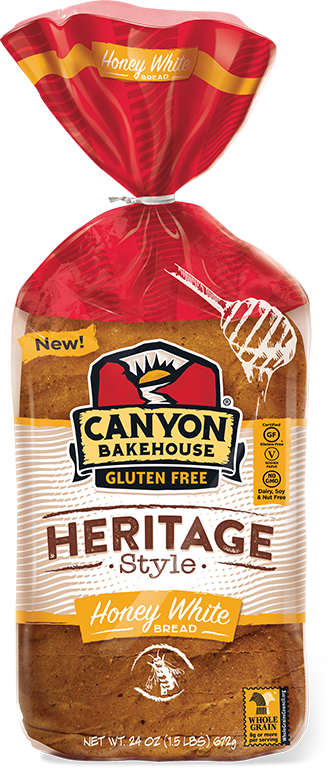 Honey White Details - Canyon Bakehouse Heritage Style Honey White (335x768), Png Download